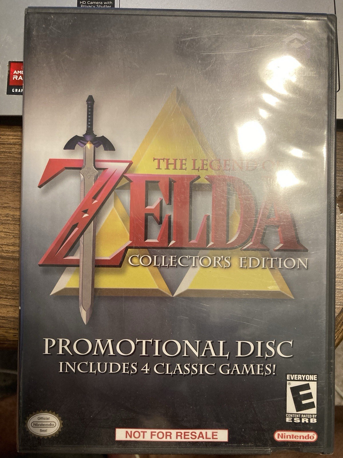 Nintendo Gamecube Legend of Zelda Collectors Edition Promo Disc Brand New Sealed