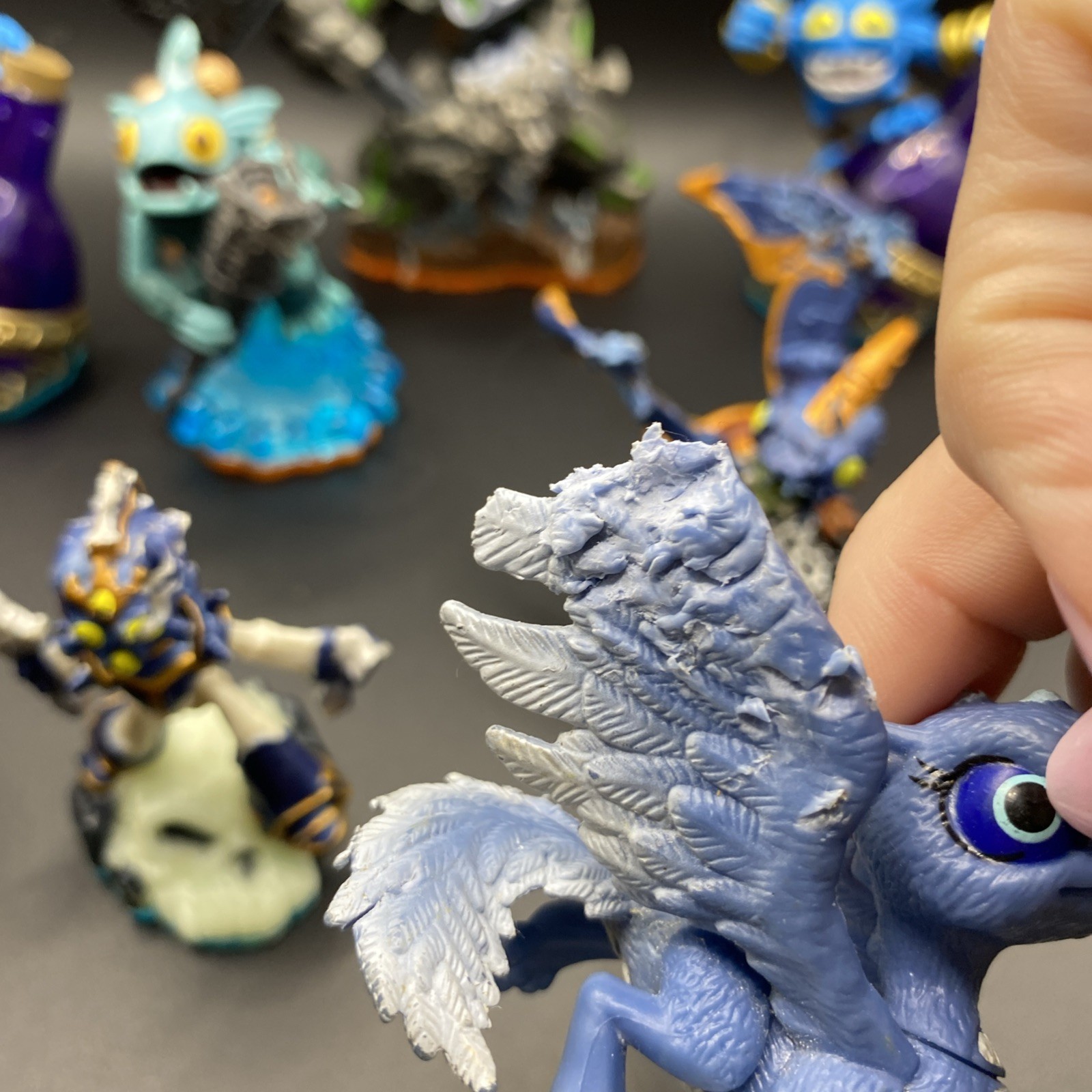 Skylander Giants Figures Granite Crusher,Bash,Slobber Tooth *read Notes Lot Of 8