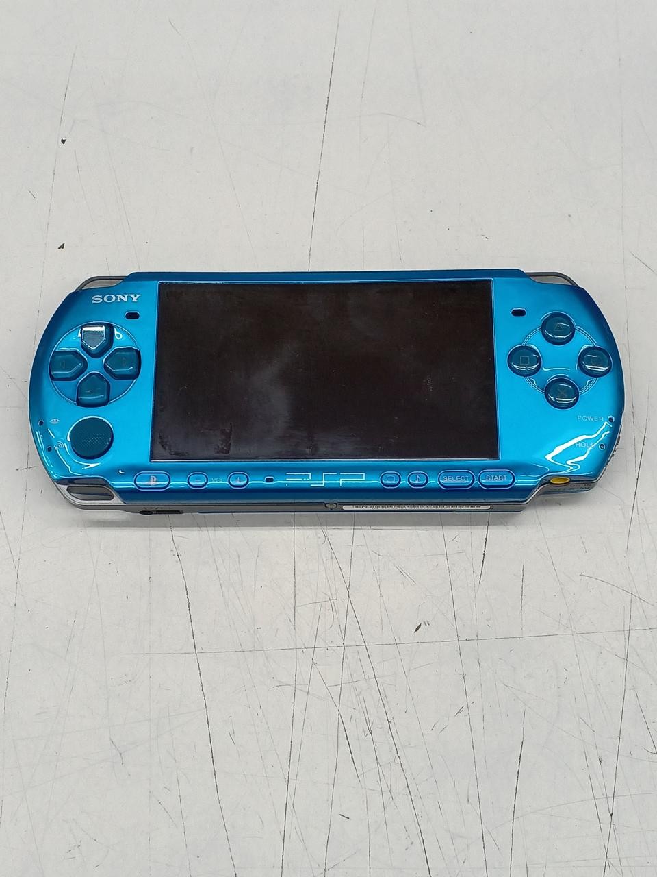 Sony PSP 3000 VB Console Used, External Battery, Screen Dirt