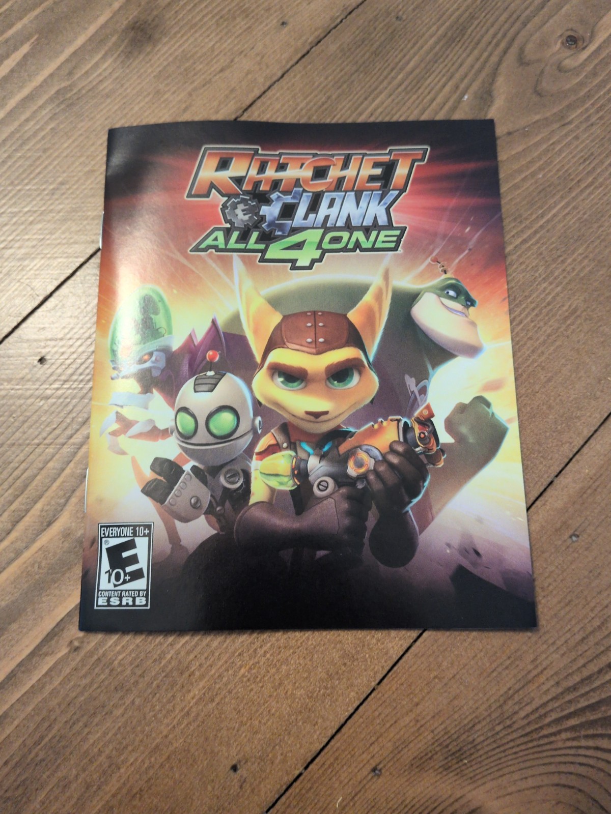 Ratchet And Clank All 4 One Playstation 3 PS3 Complete CIB Reservable Cover