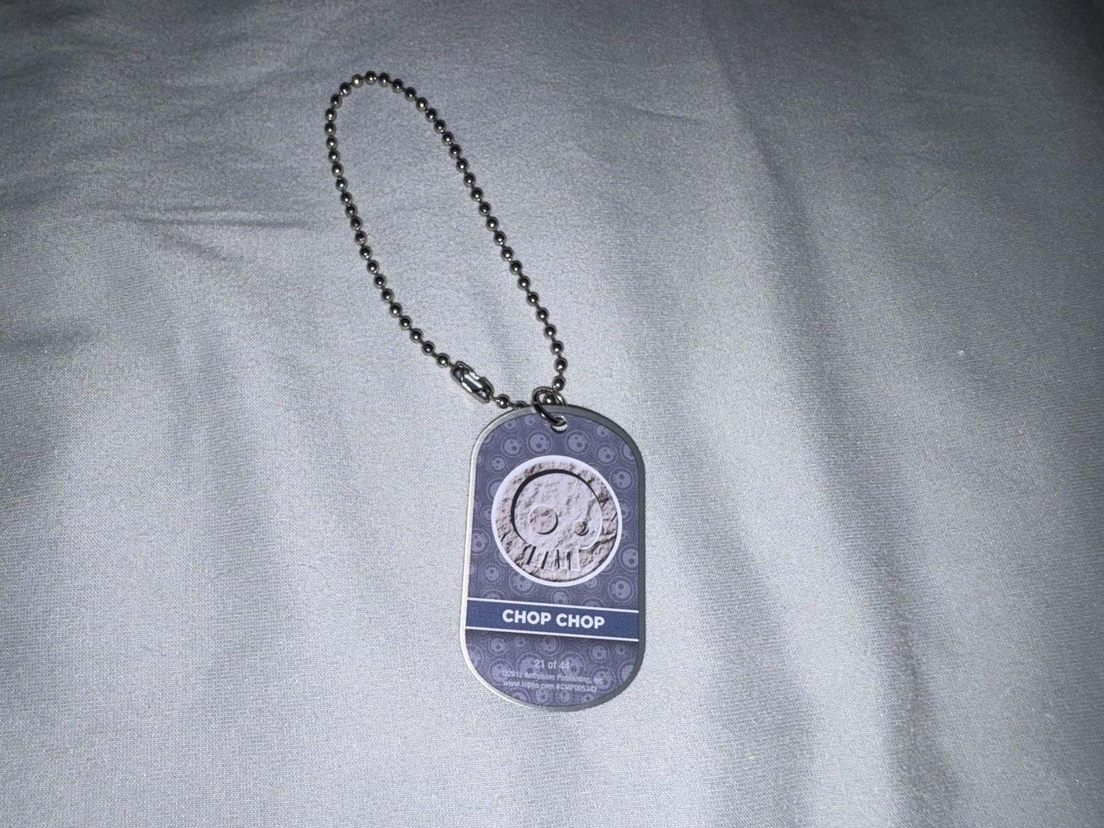 Skylanders Chop Chop Dog Tag Topps