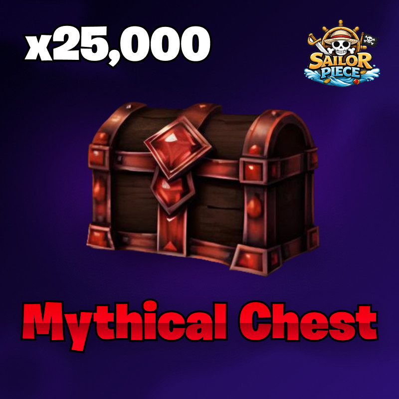 ⚓ 25K Mythical Chests 🔥 Sailor Piece Mythical Chest🏴‍☠️ Cheap | Fast Delivery⚡