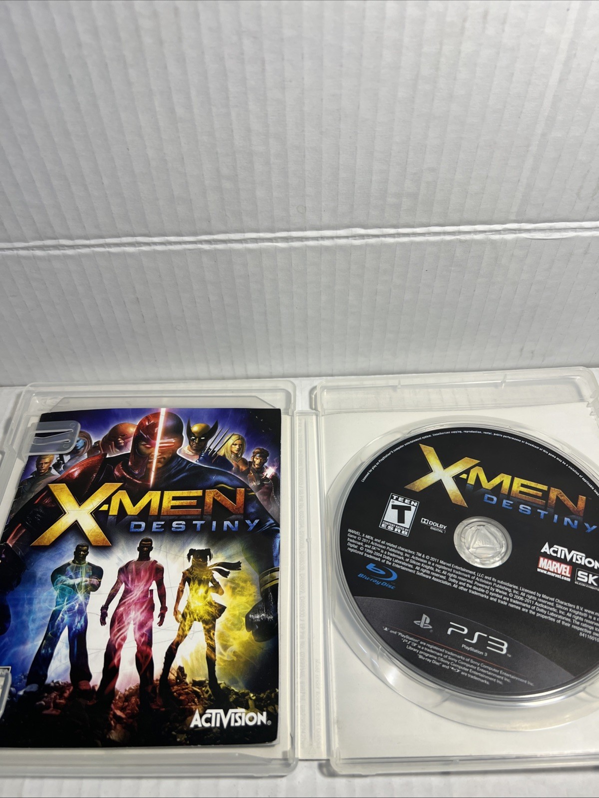 X-Men: Destiny PS3 PlayStation 3 Complete CIB – Tested
