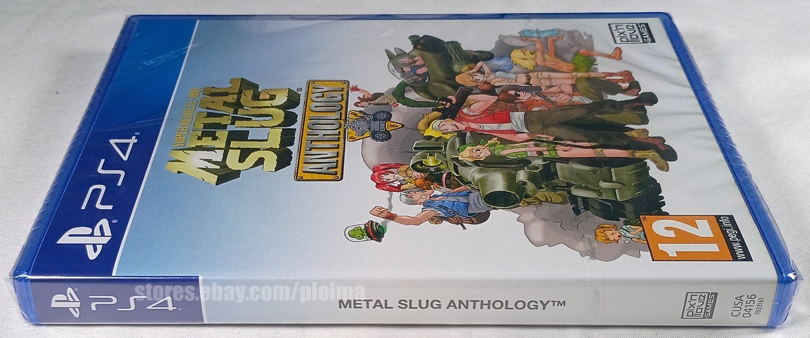 METAL SLUG ANTHOLOGY Sealed (Imperfect Artwork) PS4 Game EU Release, US Seller