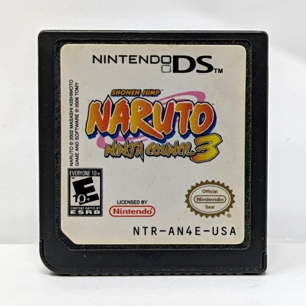 Nintendo DS Naruto: Ninja Council 3 (Cartridge Only) E10+, NTSC-U/C