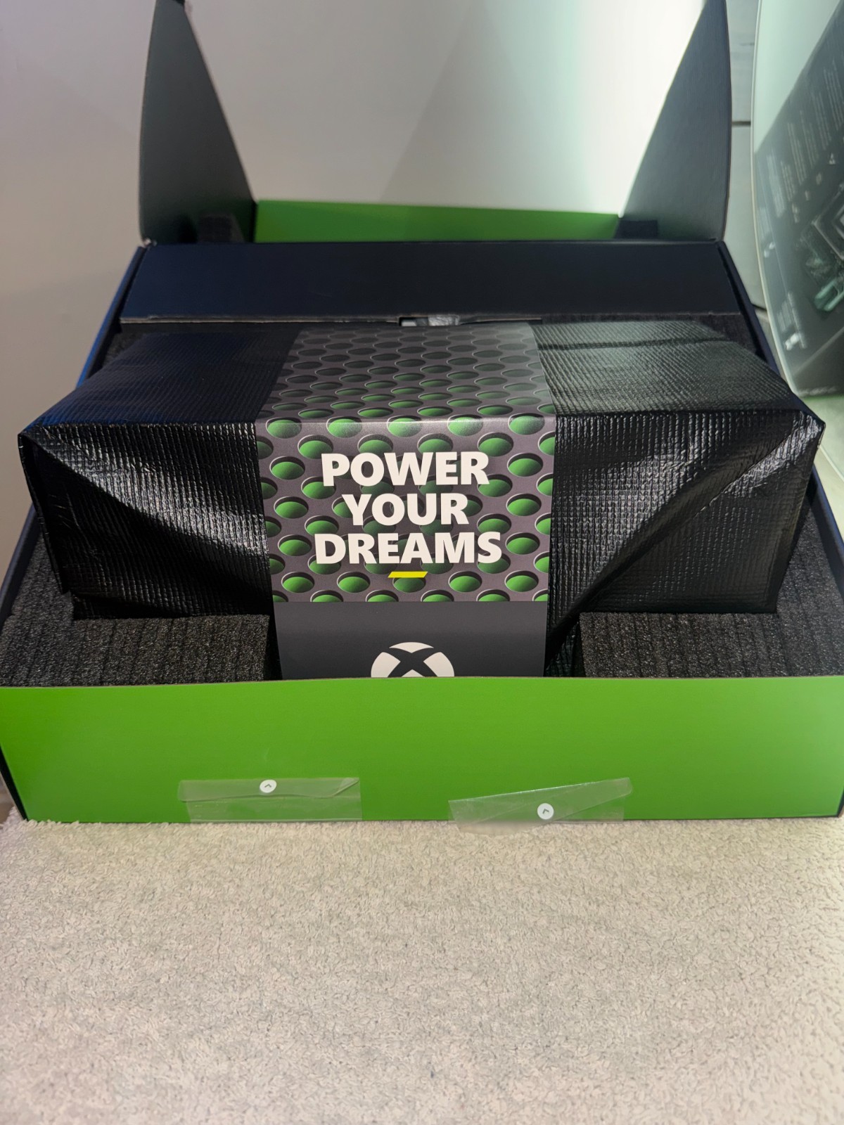 Microsoft Xbox Series X 1TB Disc Black Console Bundle W/ Controller +Game +Cords