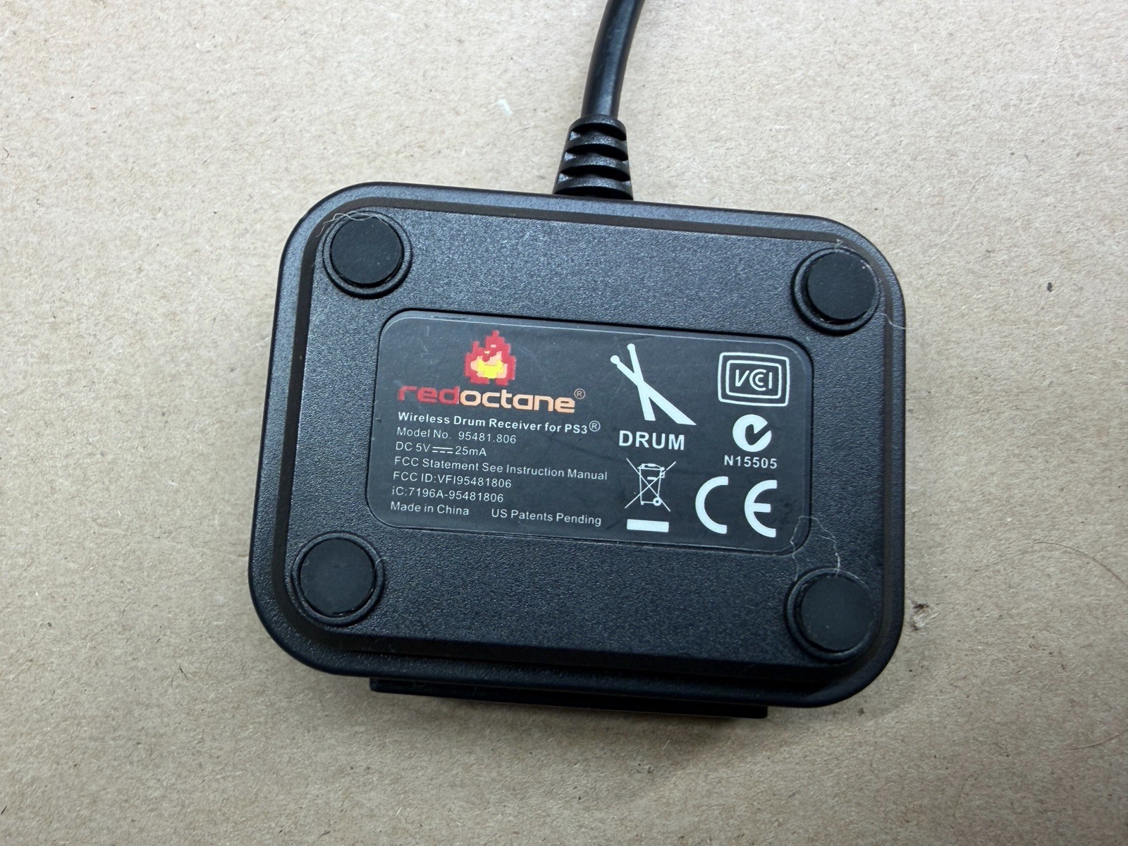PS3 RedOctane Guitar Hero Wireless USB Dongle Receiver PS3 95481.806 for Drum