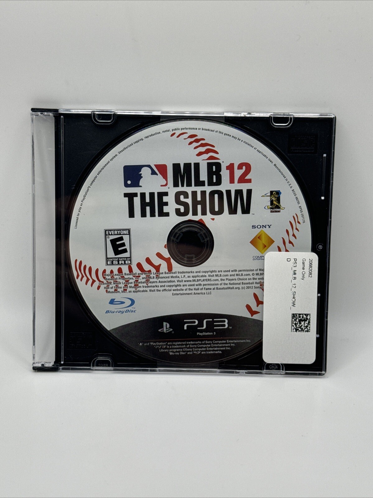 MLB 12 The Show PS3 PlayStation 3 – Disc Only Fast Free Shipping