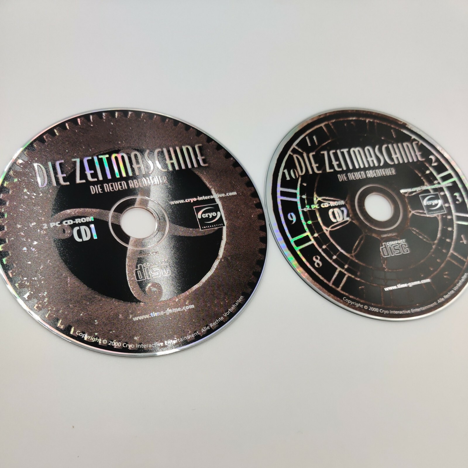 RARE Die Zeitmaschine Die Neven Abentever (The Time Machine) GERMAN PC Game