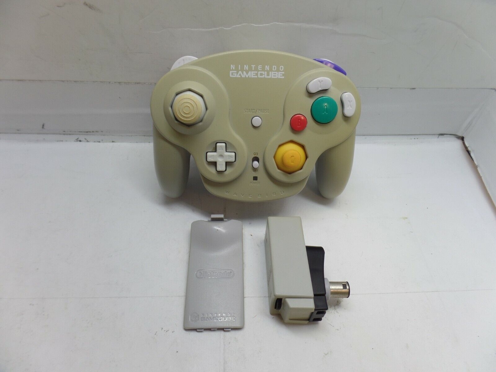 Nintendo Gamecube Wavebird Wireless Controller W/ Receiver