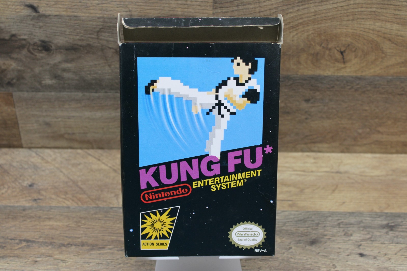 Kung Fu NES Nintendo Entertainment System Oval Seal Tested Rare