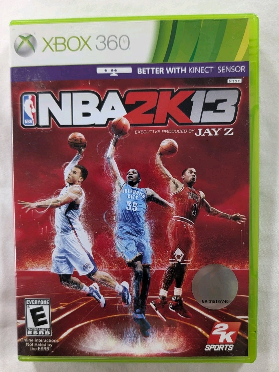 NBA 2K13 (Xbox 360, 2012) CIB Complete w/ Manual Jay-Z Produced – TESTED