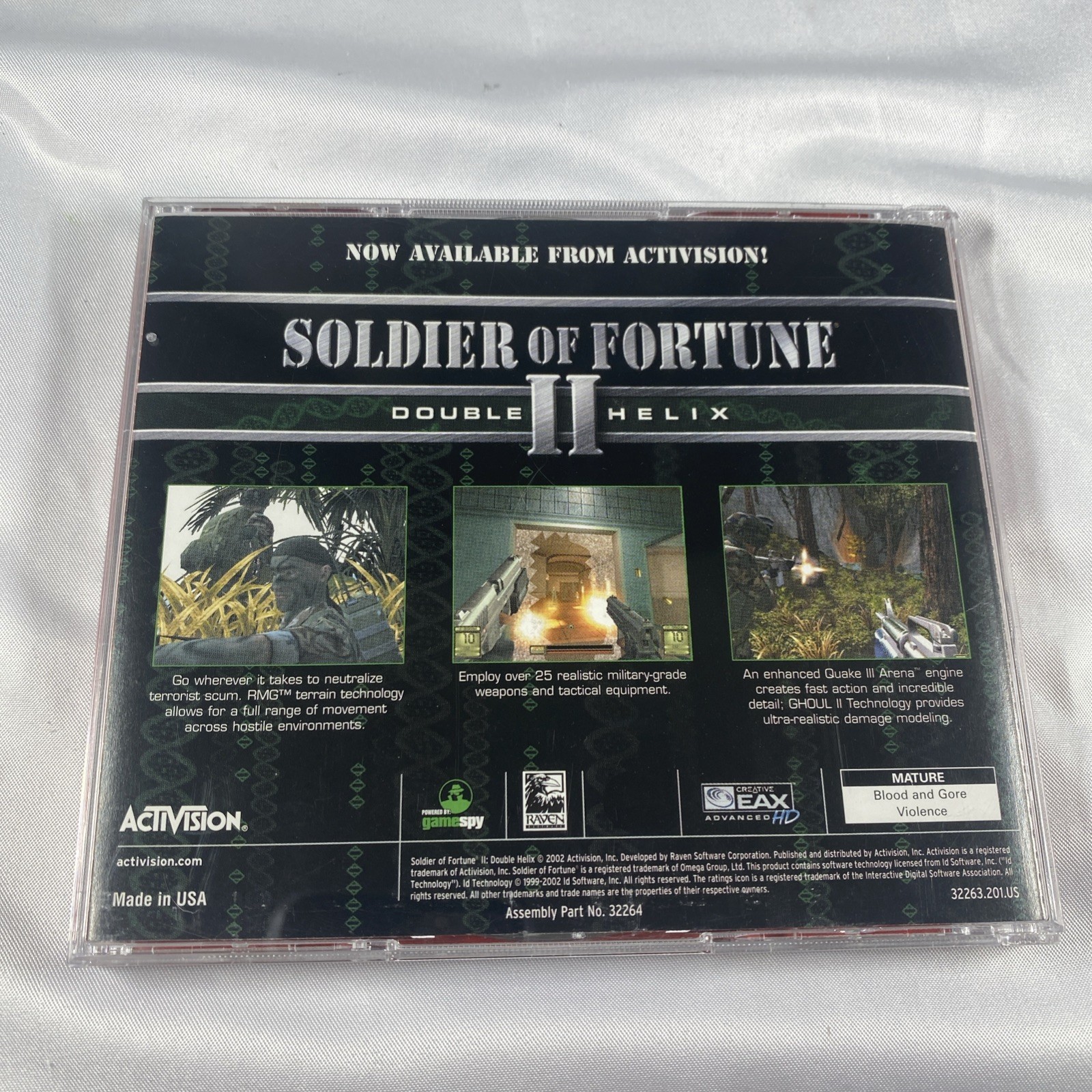 Wolfenstein Return To Castle: Pc Game of the Year 2002