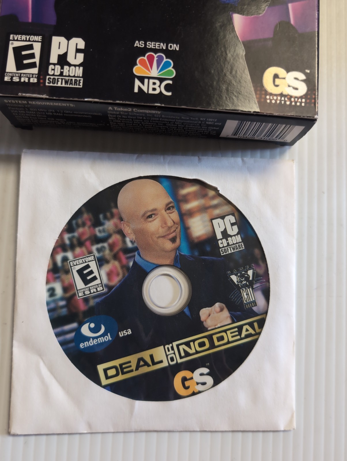 Deal or No Deal PC CD-ROM Game (2006) – Howie Mandel – Global Star Software