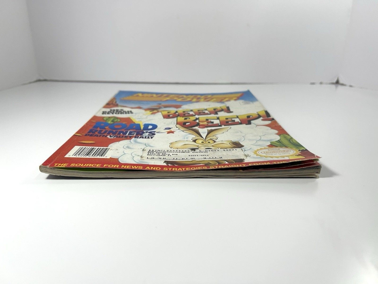 Nintendo Power Magazine Volume 43 December 1992 Road Runner W/ Poster See Notes