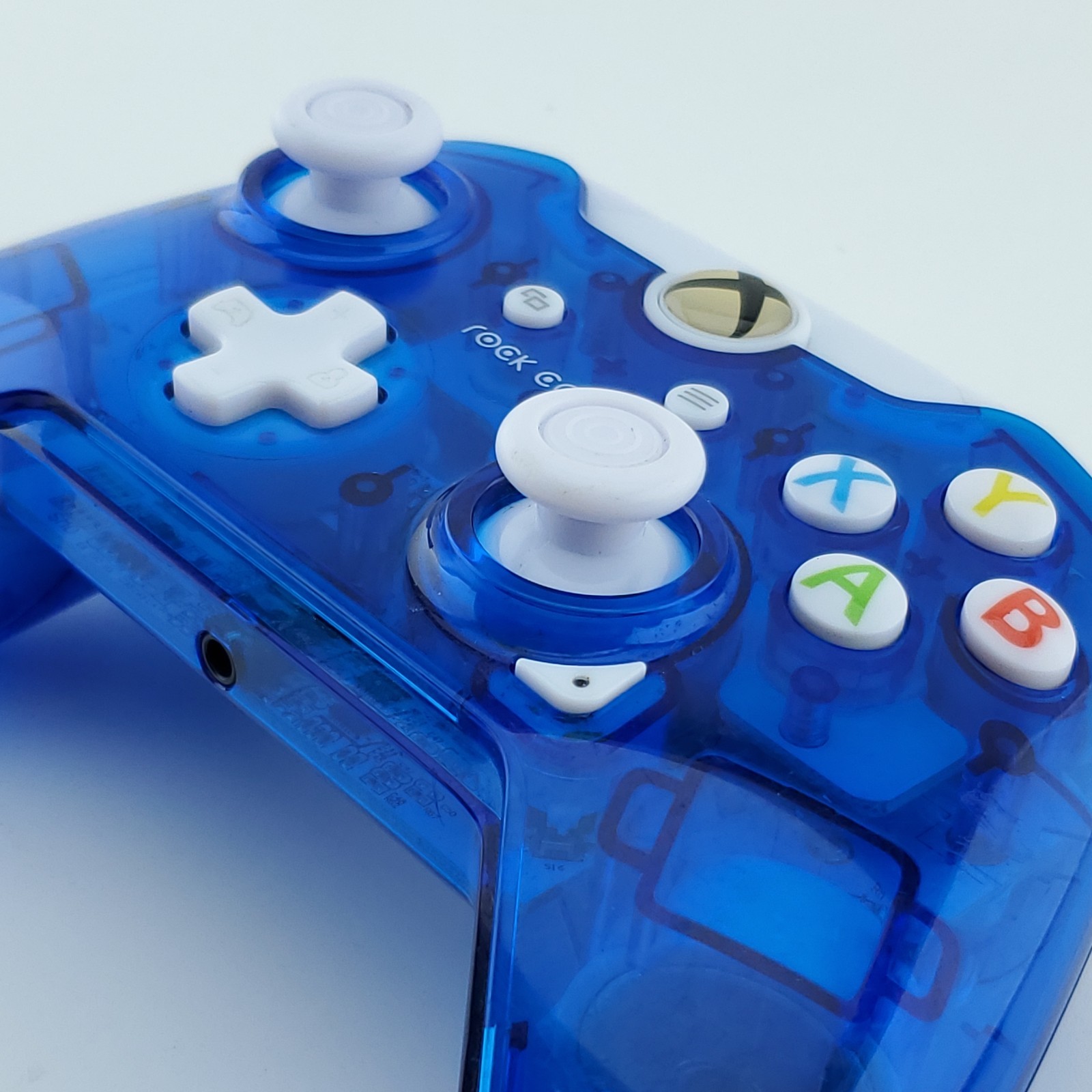 PDP 048-036 Rock Candy Wired Gaming Controller Blue For Xbox One, X|S, 360, PC