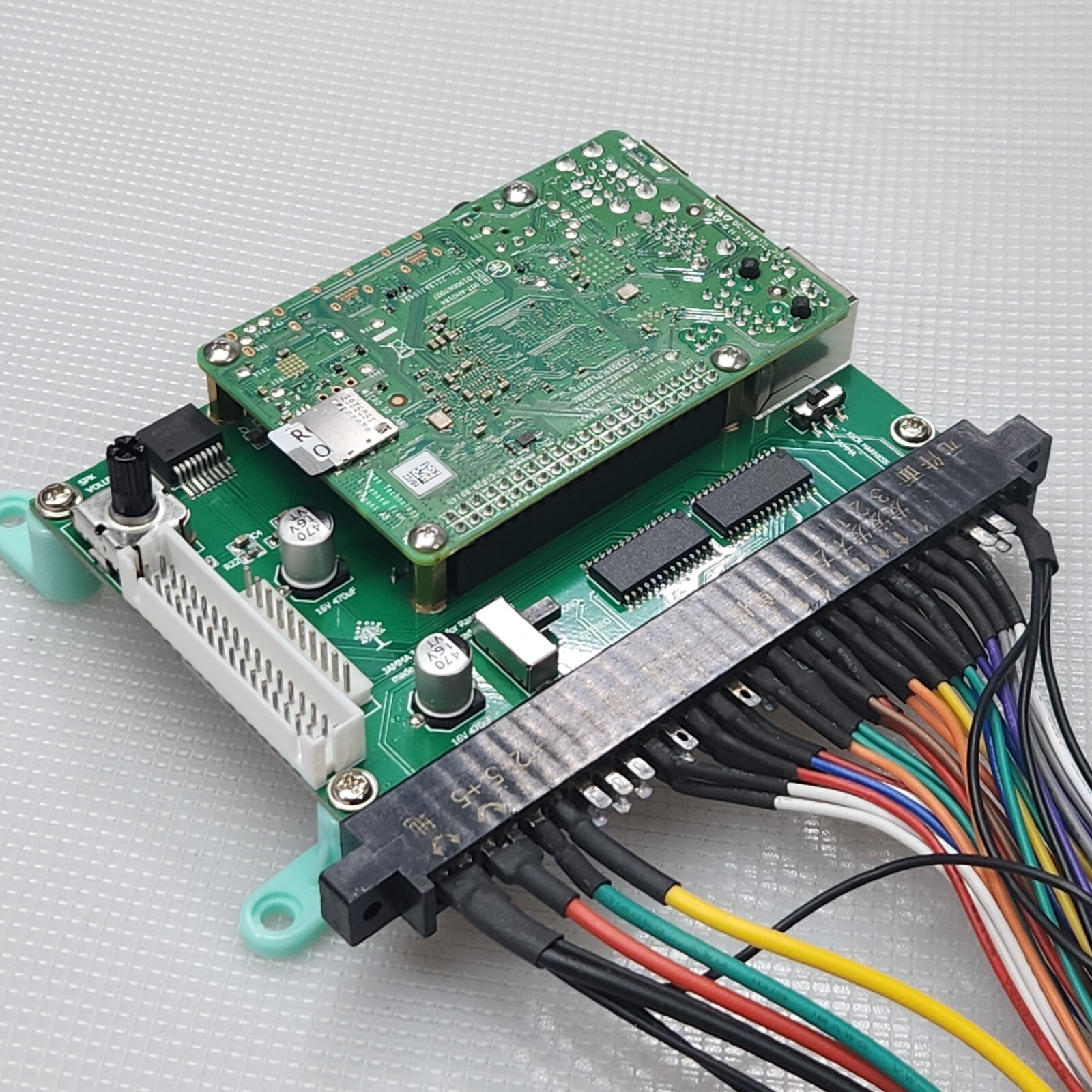 Raspberry Pi TO JAMMA Arcade Cabinet Interface – Compatible with RGB-Pi, VGA666