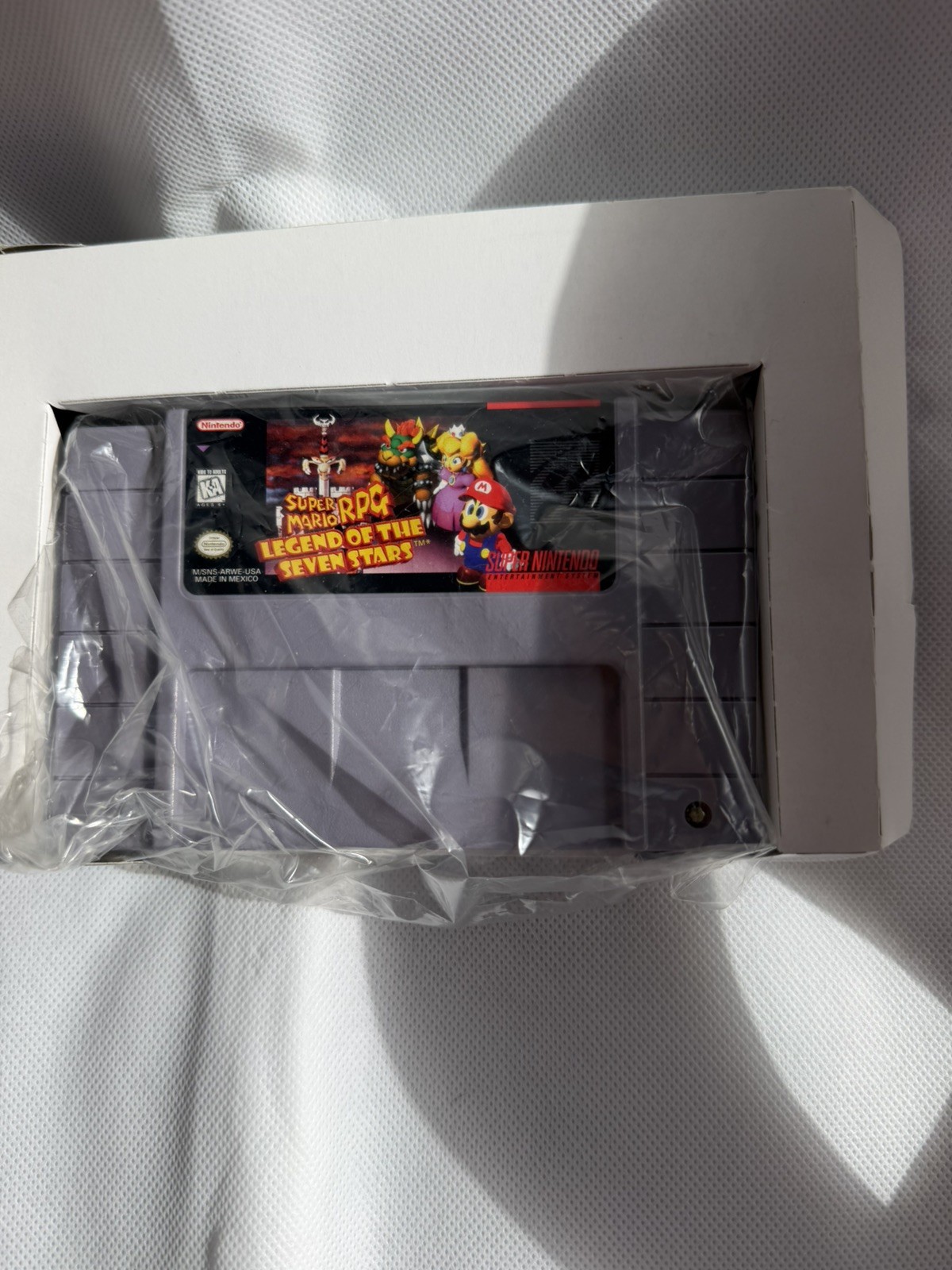 Nintendo SNES Super Mario RPG North American Edition beautiful condition.