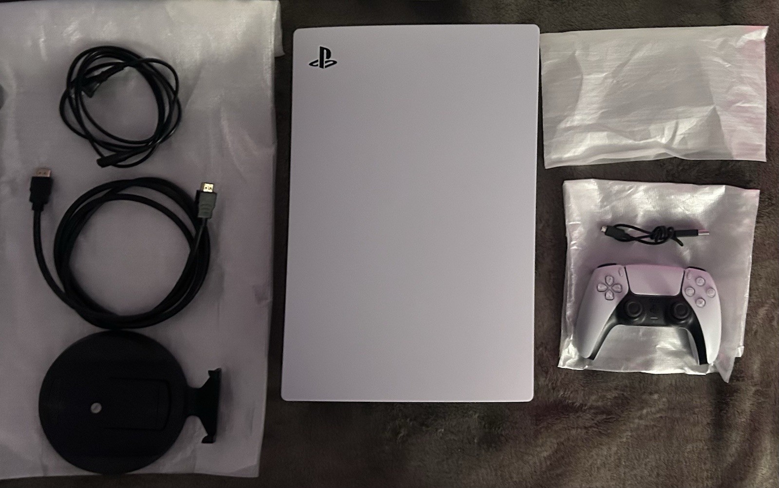 Sony PlayStation 5 Disc Edition PS5 Console 825GB 4K Wi‑Fi White/Black
