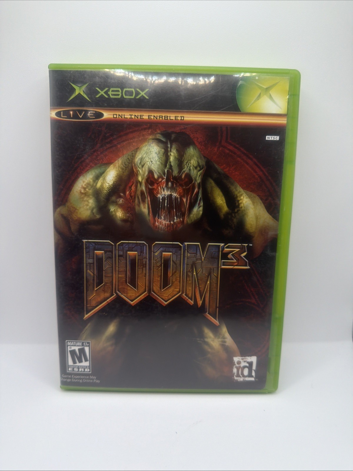 Doom 3 Microsoft Xbox 2005 Excellent Condition