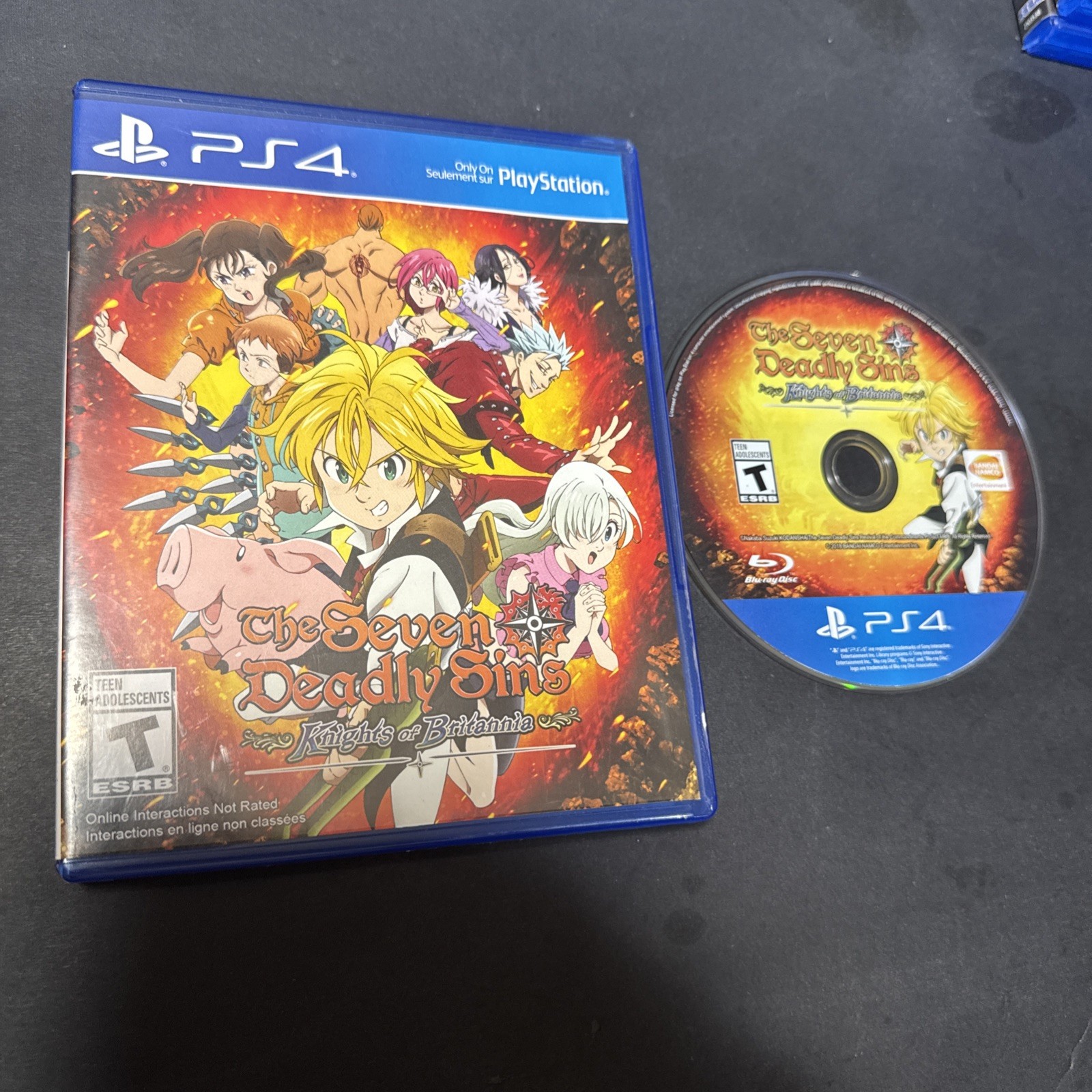 The Seven Deadly Sins: Knights of Britannia – Sony PlayStation 4 PS4