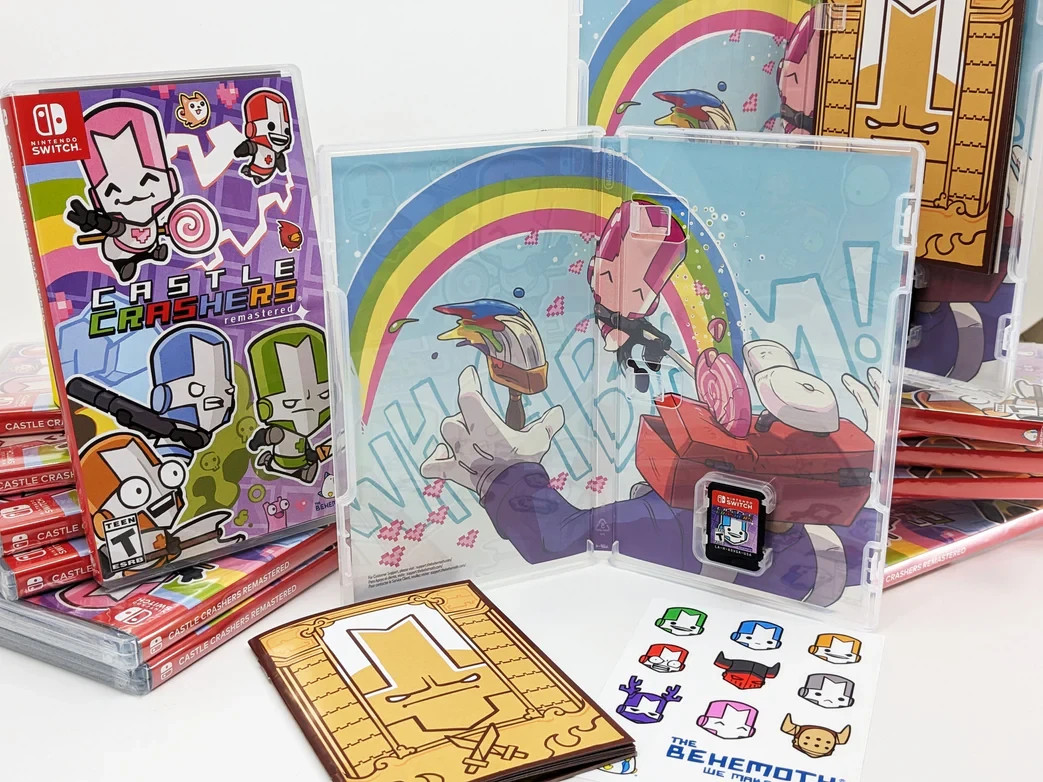 Castle Crashers Remastered Physical Edition – Nintendo Switch – Brand New