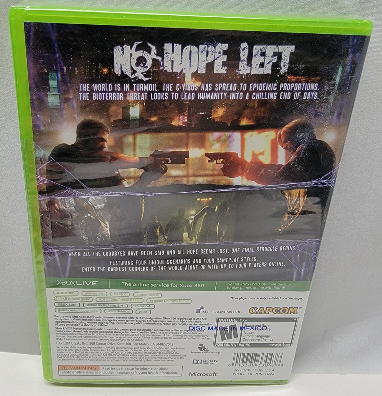Resident Evil 6 (Microsoft Xbox 360, 2012) Still Factory Sealed See Notes