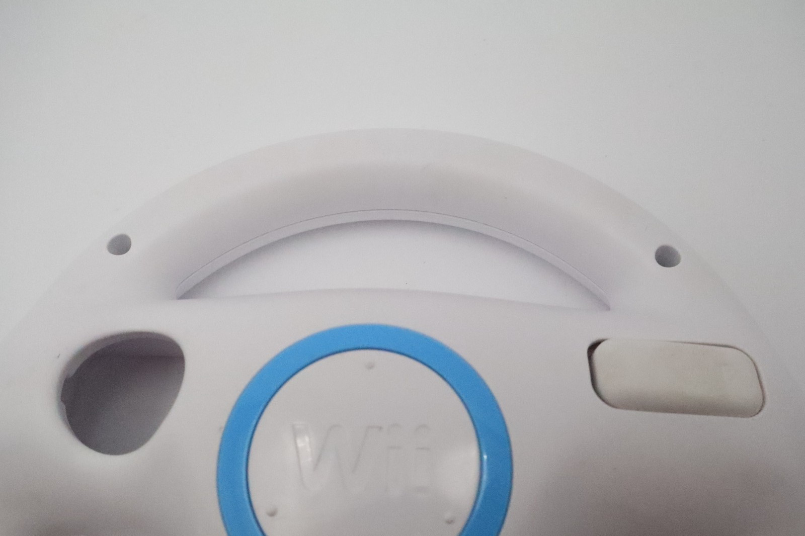 Nintendo Wii Racing Wheel White Steering Controller Accessory RVL-024 OEM