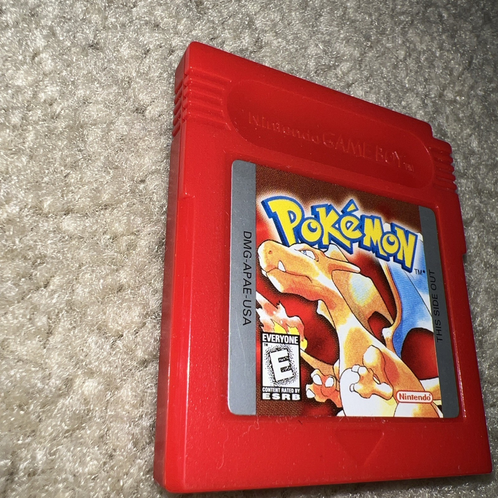Pokemon Red Blue Yellow Cartridges Nintendo Gameboy With Two Trainer’s Guides