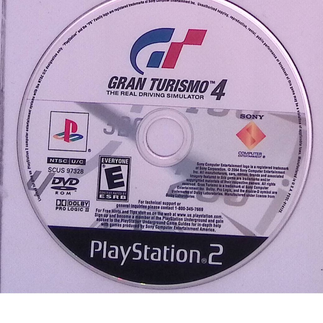 Gran Turismo 4 Sony PlayStation 2 Disc only