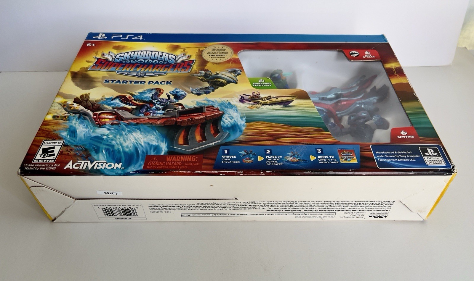 Skylanders SuperChargers Starter Pack PS4 PlayStation 4 – Open Box UNUSED MINT