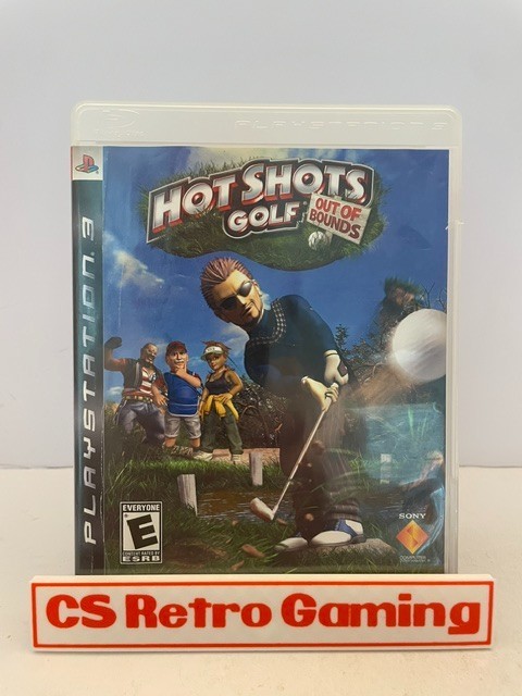 Hotshots Golf Out of Bounds (PlayStation 3, PS3) Complete w/Manual Test
