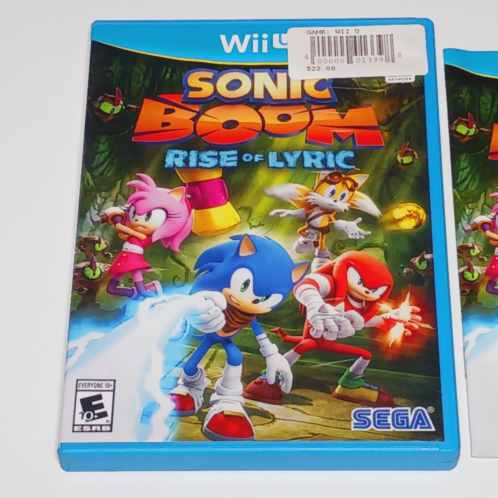 NO GAME – Sonic Boom: Rise of Lyric (Nintendo Wii U) Genuine Case Replacement