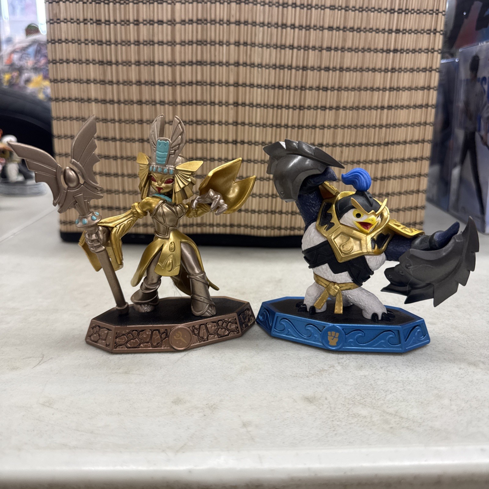 Skylanders Imaginators Master King Pen Sensei and Golden Queen Figures