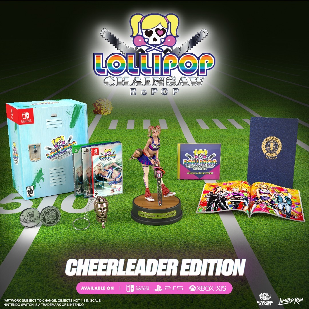 Lollipop Chainsaw Repop Collectors Edition PS5 Limited Run Games Sealed New