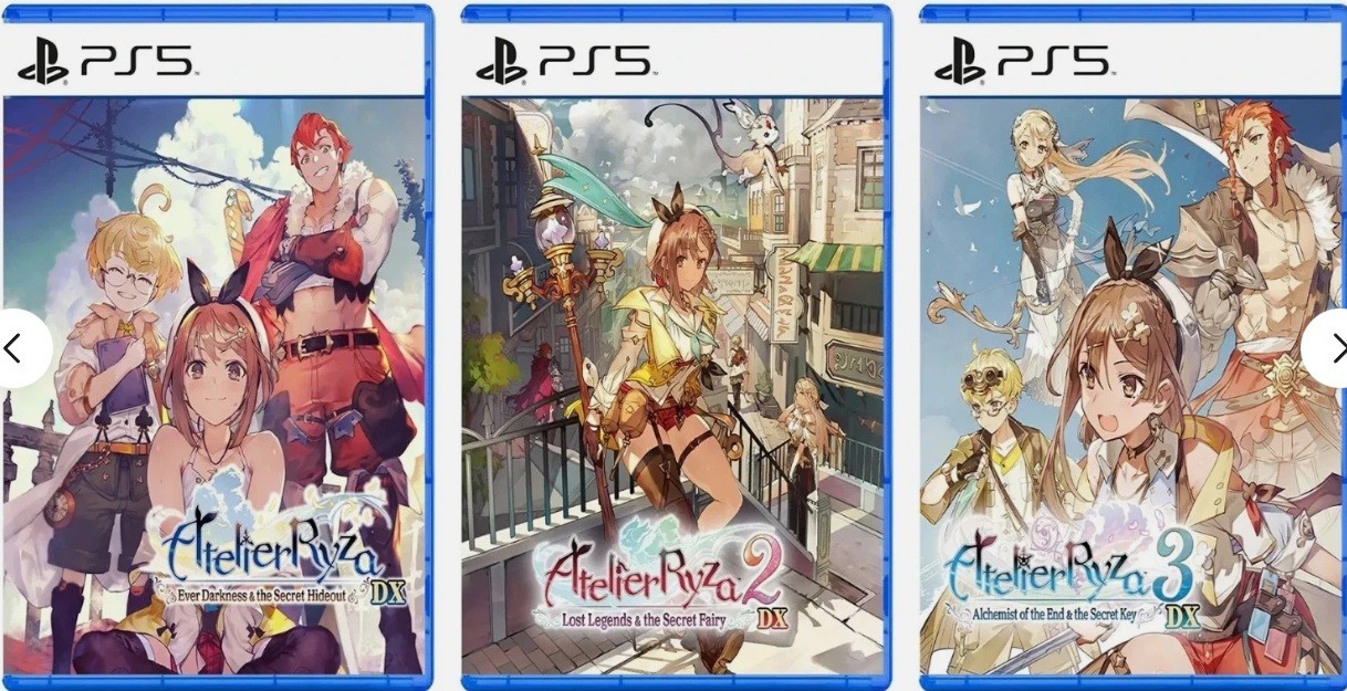 Atelier Ryza Secret Trilogy Deluxe Pack – PlayStation5