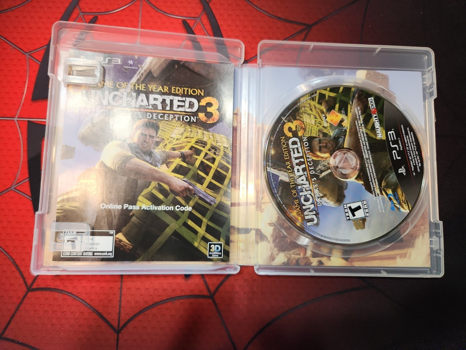 🗺 Uncharted 1 2 3 Trilogy 3 Game Lot (Sony PlayStation 3 PS3) CIB COMPLETE!