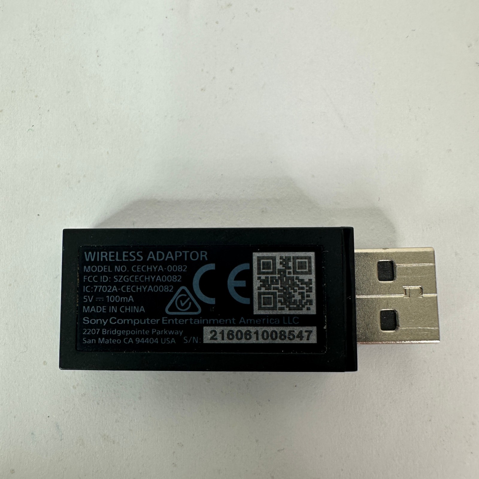 Playstation PS3/PS4 Wireless Dongle USB Adapter CECHYA-0082 for Gold Headset