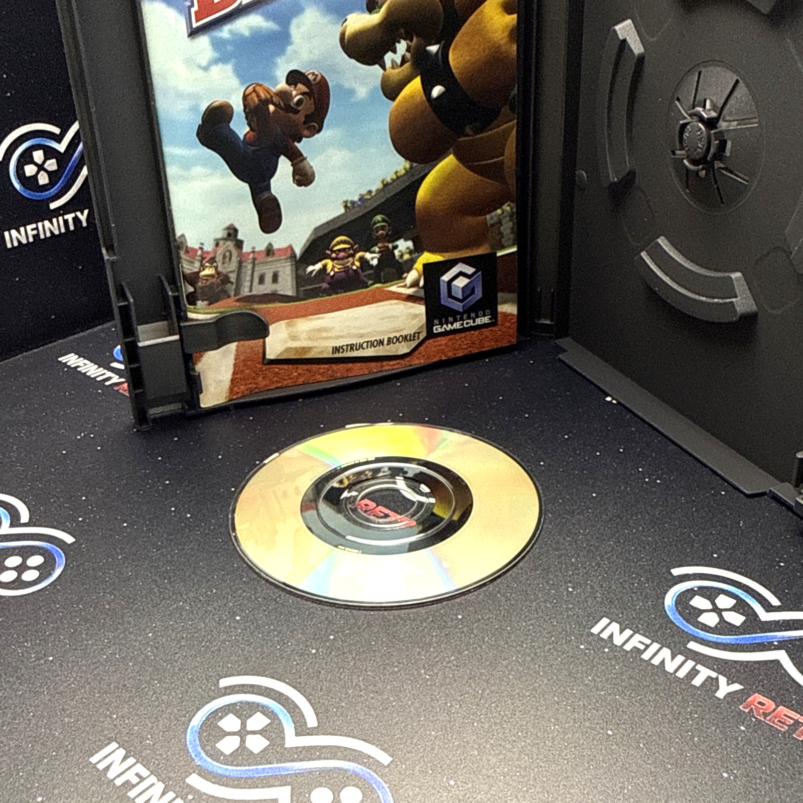 Mario Superstar Baseball Nintendo GameCube CIB Refurbished Tested Free Shipping