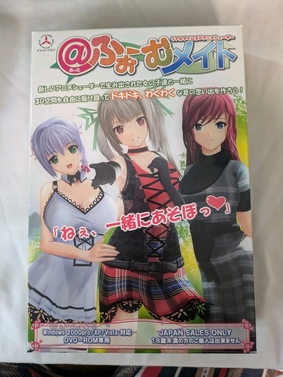 ILLUSION @Home Mate PC DVD-ROM Japanese Adult Game Complete Japan