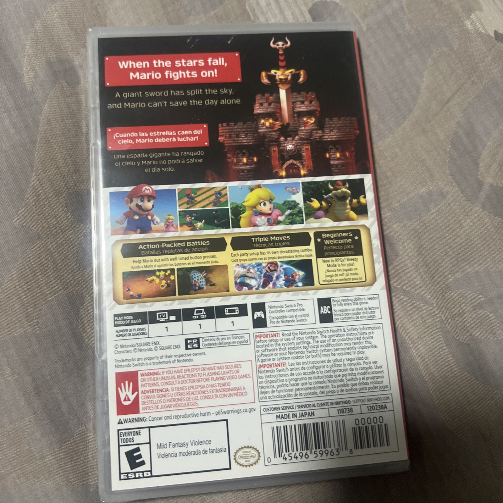 Super Mario Bros RPG – Nintendo Switch