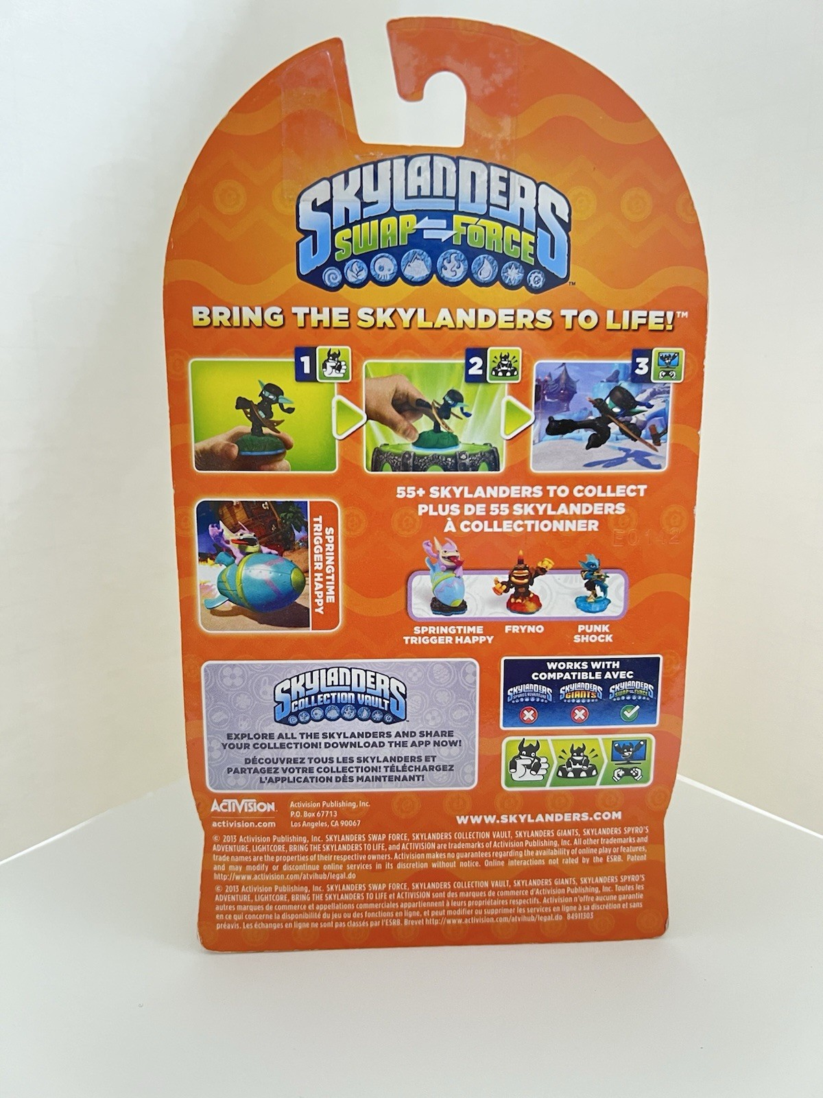 Skylanders Springtime Trigger Happy Swap Force Easter Variant SEALED