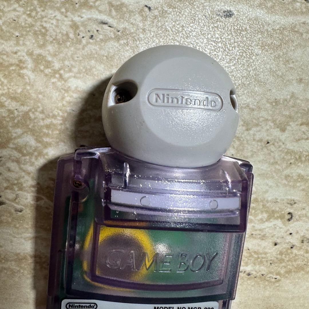 Nintendo Game Boy Pocket Camera Clear Purple Complete in Box CIB Japan Rare 6912