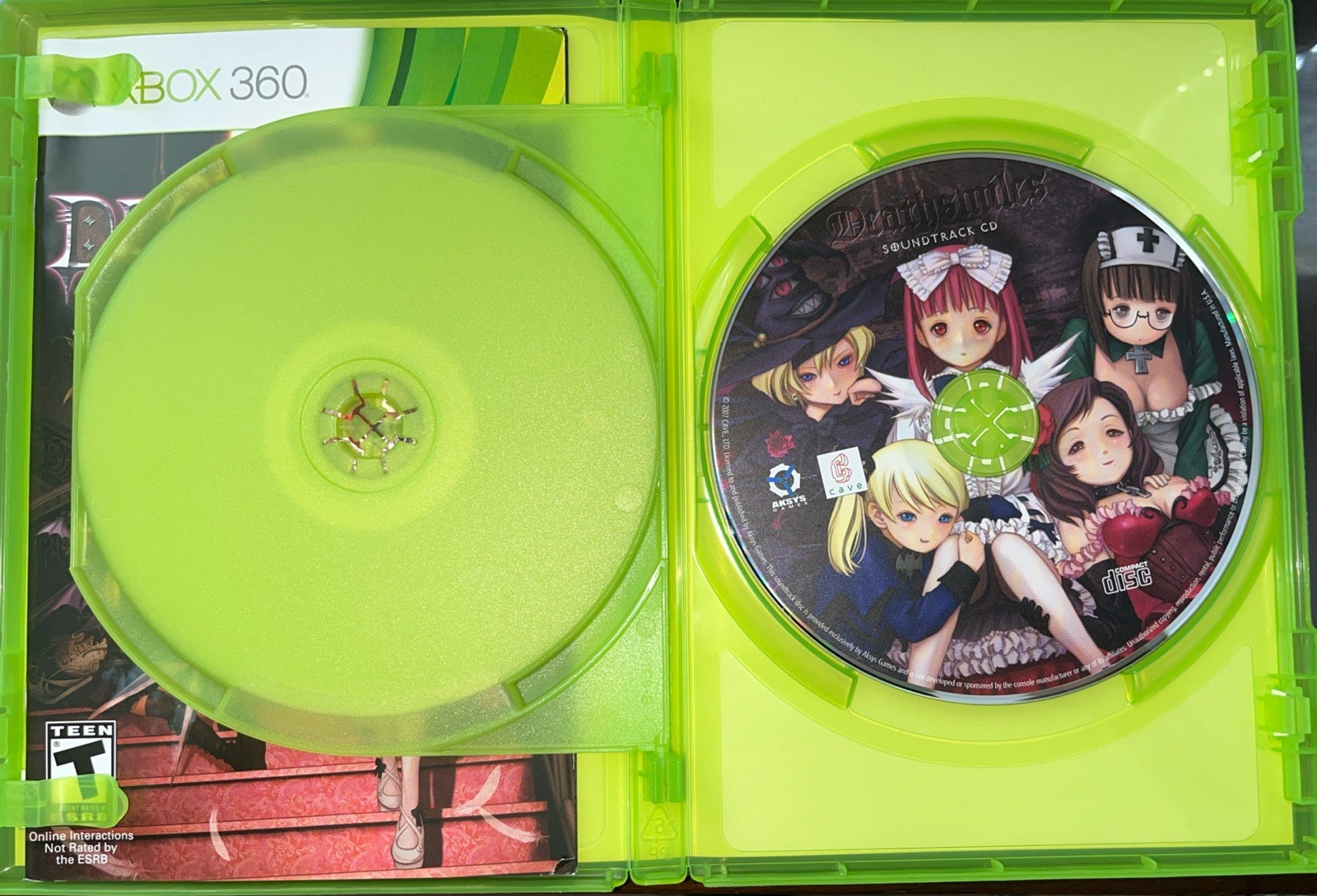 Deathsmiles (Microsoft Xbox 360, 2010) CIB Rare