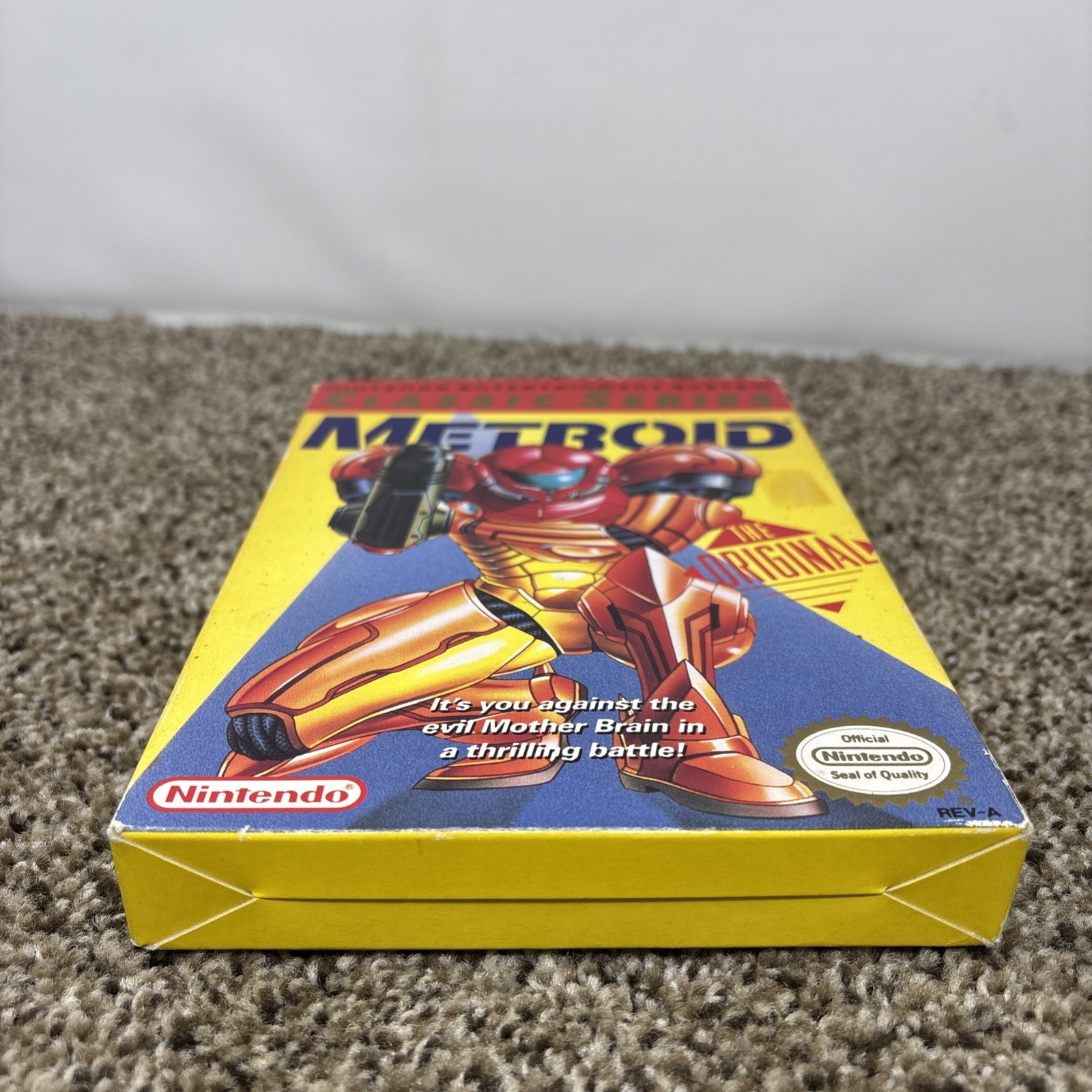 Metroid Classic Series Nintendo NES CIB Complete Box Manual NES-MT-USA-1 Japan