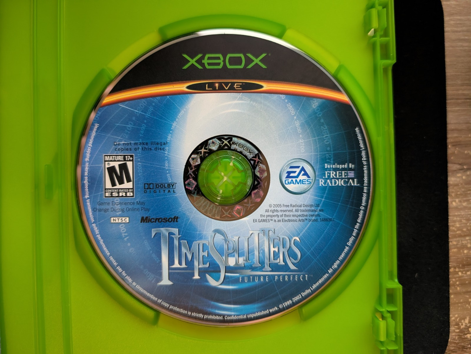 TimeSplitters: Future Perfect (Microsoft Xbox, 2005) Complete CIB – Tested