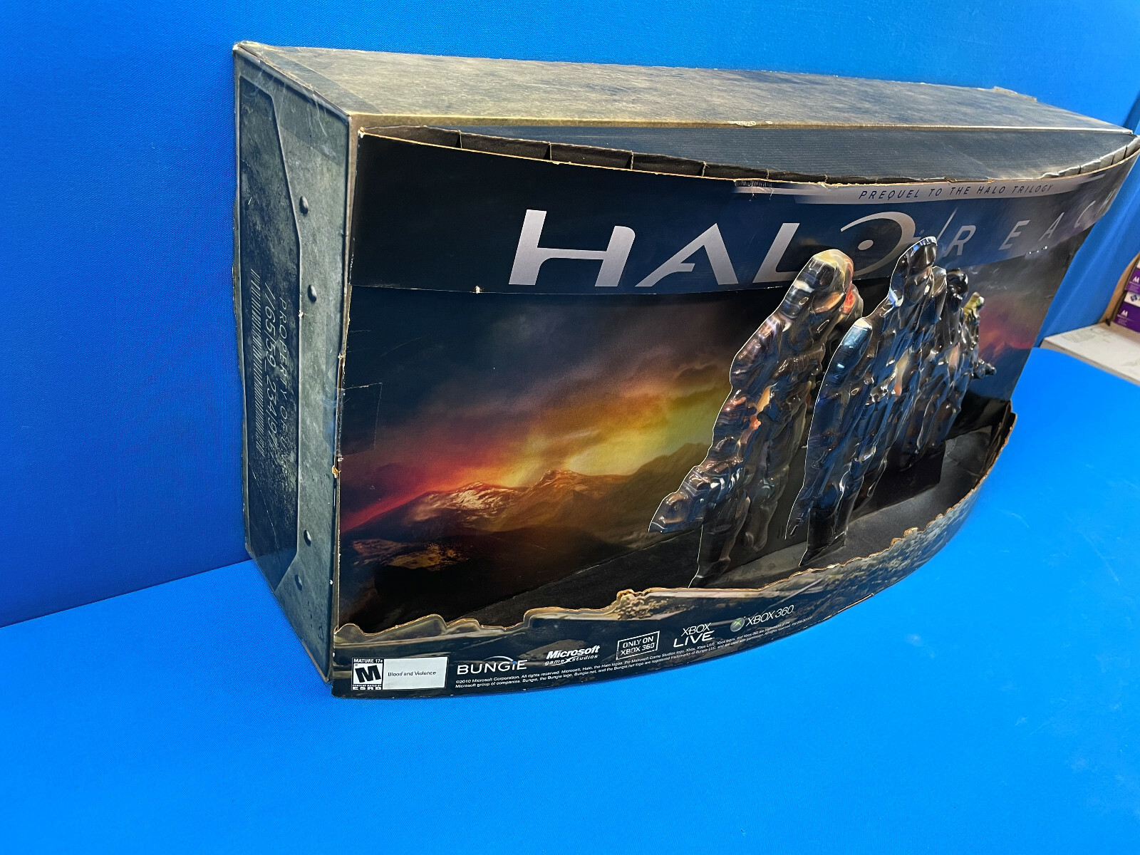 Microsoft Halo Reach Store Release Promo Display Infinite ***RARE*** 3ft Xbox