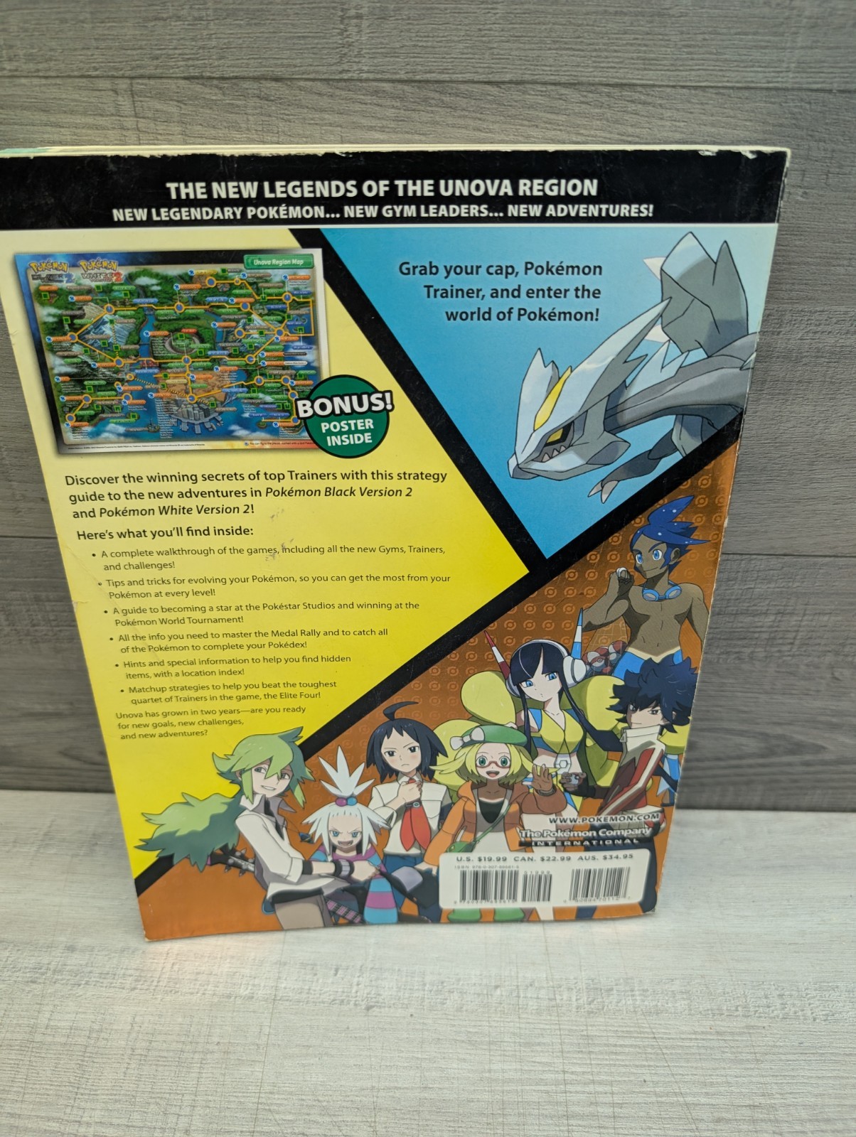 Pokemon Black 2 and White 2 Volume 1+2 Strategy Guide Books Used (No Posters).