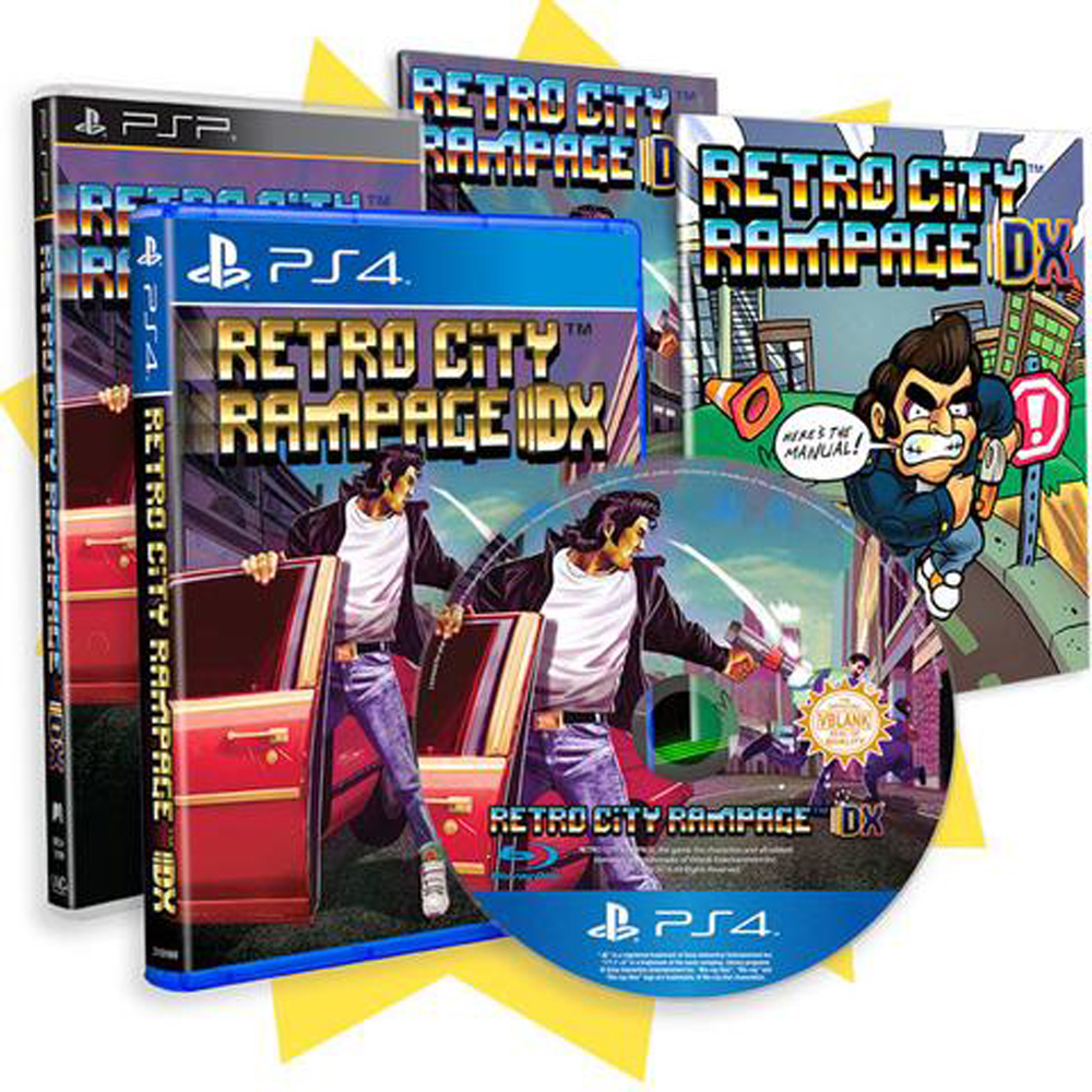 Retro City Rampage DX Limited Edition Gold PlayStation 4 PS4 Unopened 2107/3000