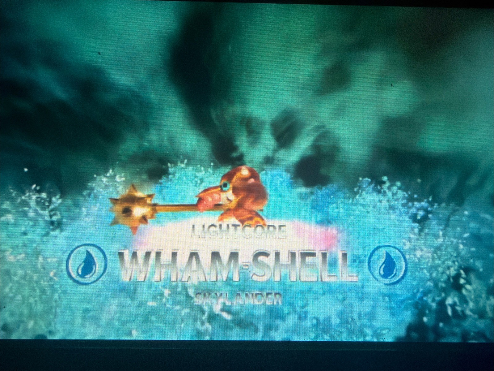 Skylanders Swap Force Wham-Shell Lightcore 84676888 2013 W/ Stat Card Sticker